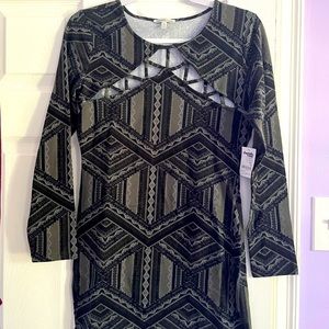Night Pattern Body-con Dress